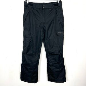 Arctix Black Snow Pants Cargo Side Pockets Men's Medium Ski Snowboarding